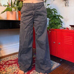 Soft wide leg trousers